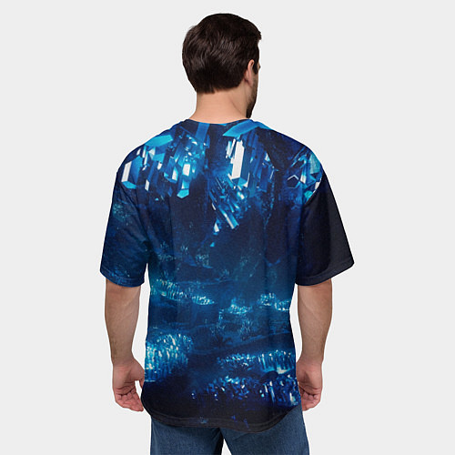 Мужская футболка оверсайз Deep Rock Galactic Gunner / 3D-принт – фото 4