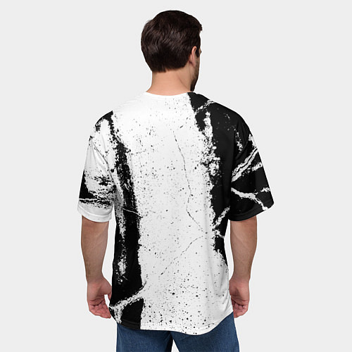 Мужская футболка оверсайз Охотники за головами монстров / 3D-принт – фото 4