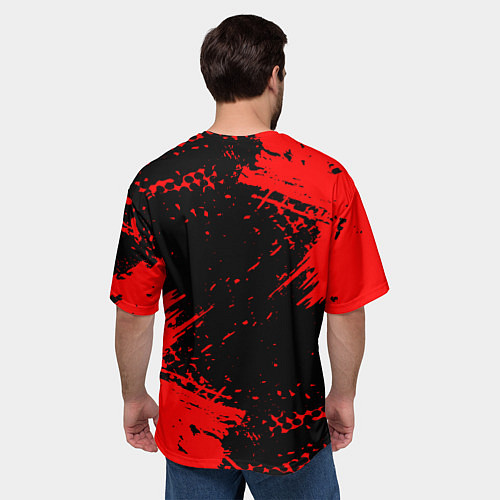 Мужская футболка оверсайз Darkest Dungeon - Темнейшее подземелье / 3D-принт – фото 4