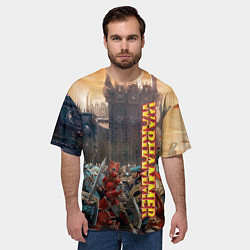 Футболка оверсайз мужская Ваха Осада, цвет: 3D-принт — фото 2
