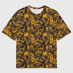 Футболка оверсайз мужская Рыжий лес, цвет: 3D-принт