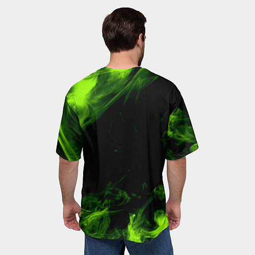 Мужская футболка оверсайз Battletoads Rash / 3D-принт – фото 4