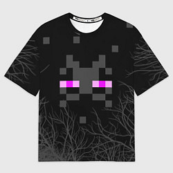 Мужская футболка оверсайз ЭНДЕРМЕН МАЙНКРАФТ MINECRAFT