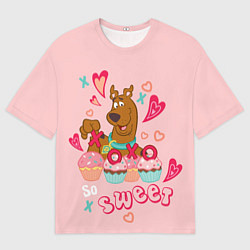 Футболка оверсайз мужская XoXo So Sweet, цвет: 3D-принт