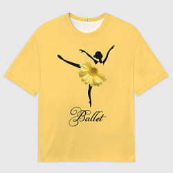 Футболка оверсайз мужская Ballet Балет, цвет: 3D-принт