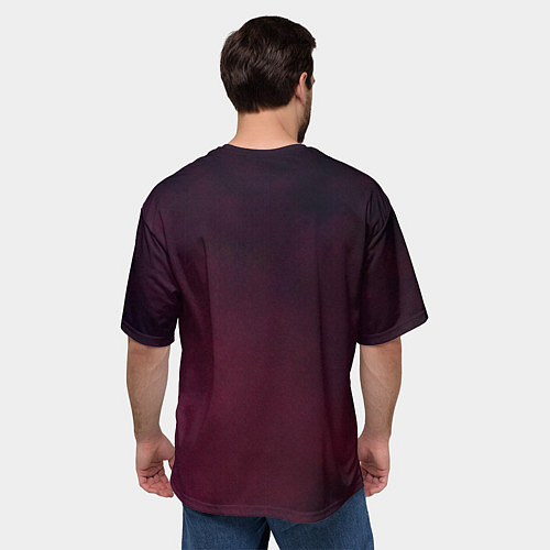 Мужская футболка оверсайз Stray: Wandering Cat / 3D-принт – фото 4