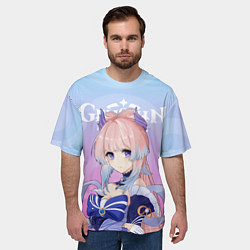 Футболка оверсайз мужская КОКОМИ, ГЕНШИН ИМПАКТ KOKOMI, цвет: 3D-принт — фото 2