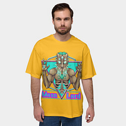Футболка оверсайз мужская Moon lord, цвет: 3D-принт — фото 2