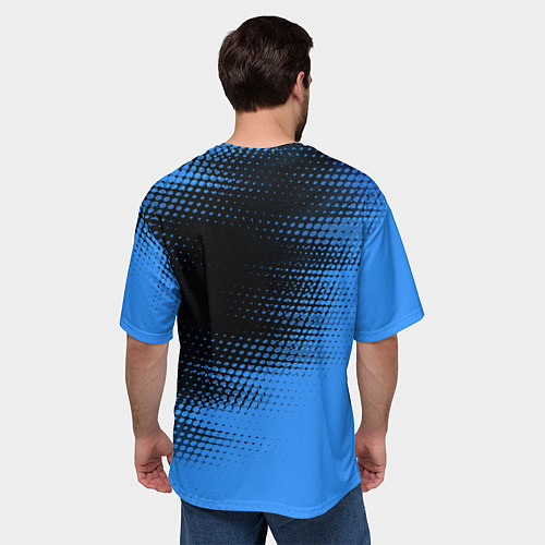 Мужская футболка оверсайз ПОППИ ПЛЕЙТАЙМ Яркий / 3D-принт – фото 4