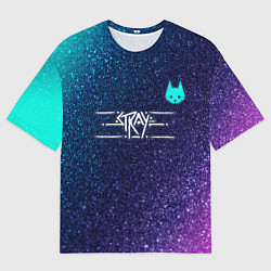 Футболка оверсайз мужская Stray, цвет: 3D-принт
