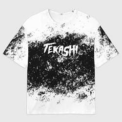 Футболка оверсайз мужская 6IX9INE: TEKASHI, цвет: 3D-принт