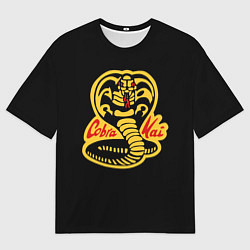 Футболка оверсайз мужская Cobra Kai - Кобра Кай, цвет: 3D-принт