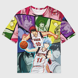 Футболка оверсайз мужская Kuroko no Basuke Баскетбол Куроко, цвет: 3D-принт