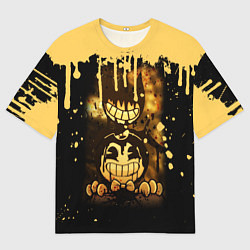Футболка оверсайз мужская Bendy And The Ink Machine Игра Бенди, цвет: 3D-принт