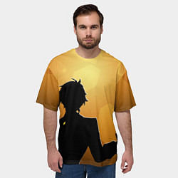 Футболка оверсайз мужская ДЖУН ЛИ АРХОНТ ЛИ ЮЭ, цвет: 3D-принт — фото 2