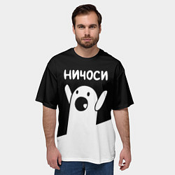 Футболка оверсайз мужская Ничоси Nichosi, цвет: 3D-принт — фото 2