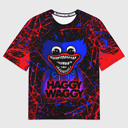 Футболка оверсайз мужская HAGGY WAGGY POPPY PLAYTIME, цвет: 3D-принт