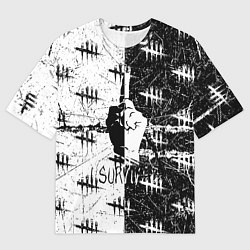 Мужская футболка оверсайз Dead by Daylight : Мертвые при дневном свете