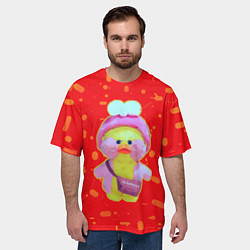 Футболка оверсайз мужская Лалафания, цвет: 3D-принт — фото 2