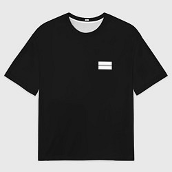 Футболка оверсайз мужская ФОРМА ИСТРЕБИТЕЛЯ ДЕМОНОВ, цвет: 3D-принт