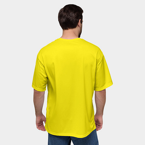 Мужская футболка оверсайз УТЯ УТОЧКА ЛАЛАФАНФАН / 3D-принт – фото 4