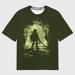 Футболка оверсайз мужская Link арт, цвет: 3D-принт