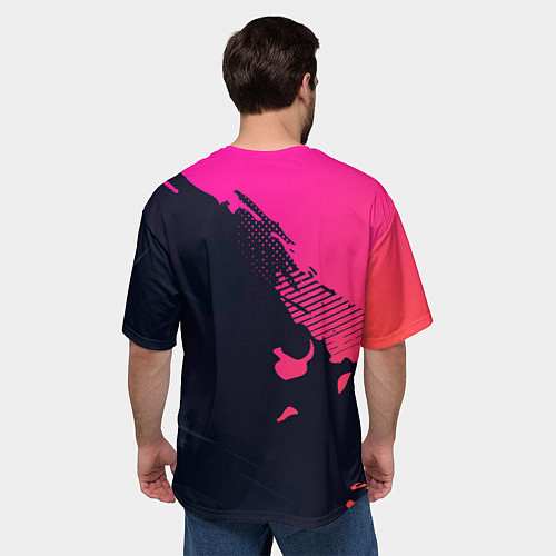 Мужская футболка оверсайз Форза Хорайзен 5 Forza Horizon 5 / 3D-принт – фото 4