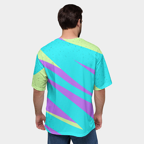 Мужская футболка оверсайз Красавица Масяня / 3D-принт – фото 4