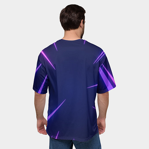 Мужская футболка оверсайз SONIC EXE СОНИК / 3D-принт – фото 4