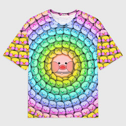 Мужская футболка оверсайз Psychedelic Lalafanfan