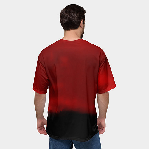 Мужская футболка оверсайз Hunter x Hunter Гон волосы в небо / 3D-принт – фото 4