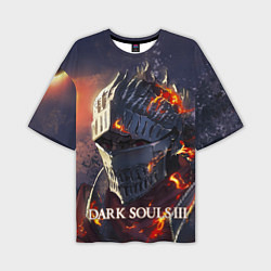 Мужская футболка оверсайз DARK SOULS III Рыцарь Солнца Дарк Соулс