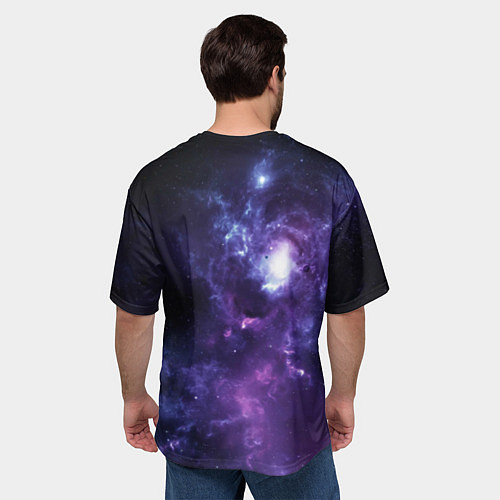 Мужская футболка оверсайз Милый малыш Беззубик / 3D-принт – фото 4