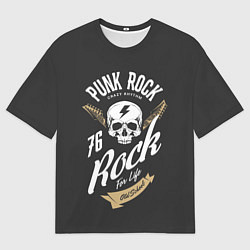 Футболка оверсайз мужская ROCK Рокер, цвет: 3D-принт