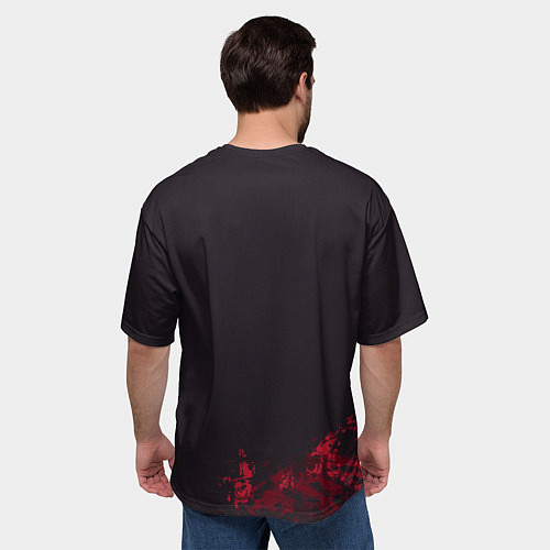 Мужская футболка оверсайз Мы все мертвы - Гви-Нам / 3D-принт – фото 4