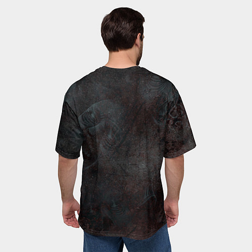 Мужская футболка оверсайз Мы все мертвы All of Us Are Dead / 3D-принт – фото 4