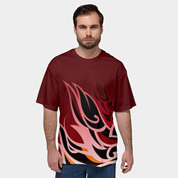 Футболка оверсайз мужская ТОМА GENSHIN IMPACT, цвет: 3D-принт — фото 2