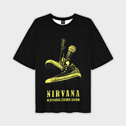 Футболка оверсайз мужская Nirvana Нирвана, цвет: 3D-принт