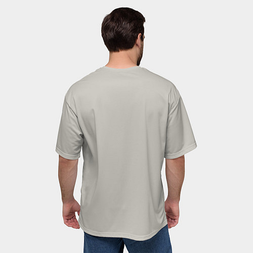 Мужская футболка оверсайз Пантон Ктулху / 3D-принт – фото 4