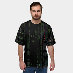 Футболка оверсайз мужская Shutdown, цвет: 3D-принт — фото 2