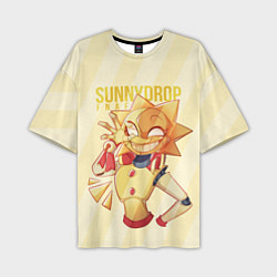 Мужская футболка оверсайз Sunnydrop fnaf