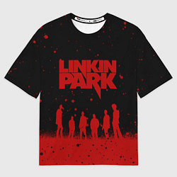 Футболка оверсайз мужская Linkin Park Линкин Парк, цвет: 3D-принт