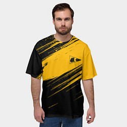 Футболка оверсайз мужская Парусный спорт Водный спорт, цвет: 3D-принт — фото 2
