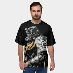 Футболка оверсайз мужская Fallout: Arch Dornan, цвет: 3D-принт — фото 2