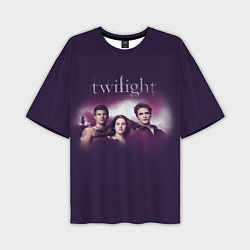 Футболка оверсайз мужская Персонажи Twilight, цвет: 3D-принт