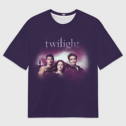 Футболка оверсайз мужская Персонажи Twilight, цвет: 3D-принт