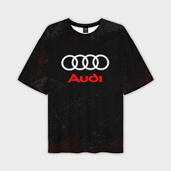 Футболка оверсайз мужская Audi спорт, цвет: 3D-принт