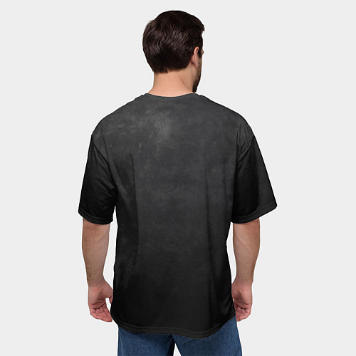 Мужская футболка оверсайз Infinity 2020 / 3D-принт – фото 4