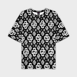 Футболка оверсайз мужская Black Pattern Dope Camo Dope Street Market, цвет: 3D-принт