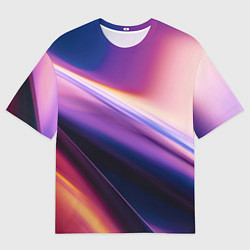 Мужская футболка оверсайз Градиент Абстрактный Фон